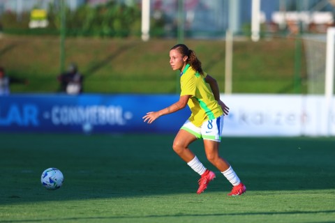 Pelo hexagonal do Sul-Americano Sub-20 Feminino, o Brasil venceu o Paraguai por 3 a 1!
