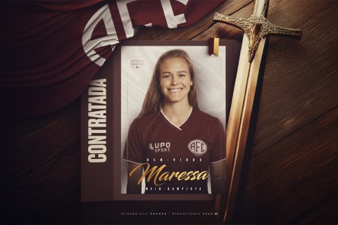 Maressa é o novo reforço das Guerreiras Grenás para 2026!