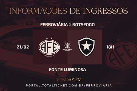 Brasileirão Feminino 2026 : Ingressos de Guerreiras Grenás x Botafogo-RJ estão à venda!